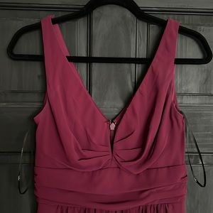 Lulus - red wine dress size Small